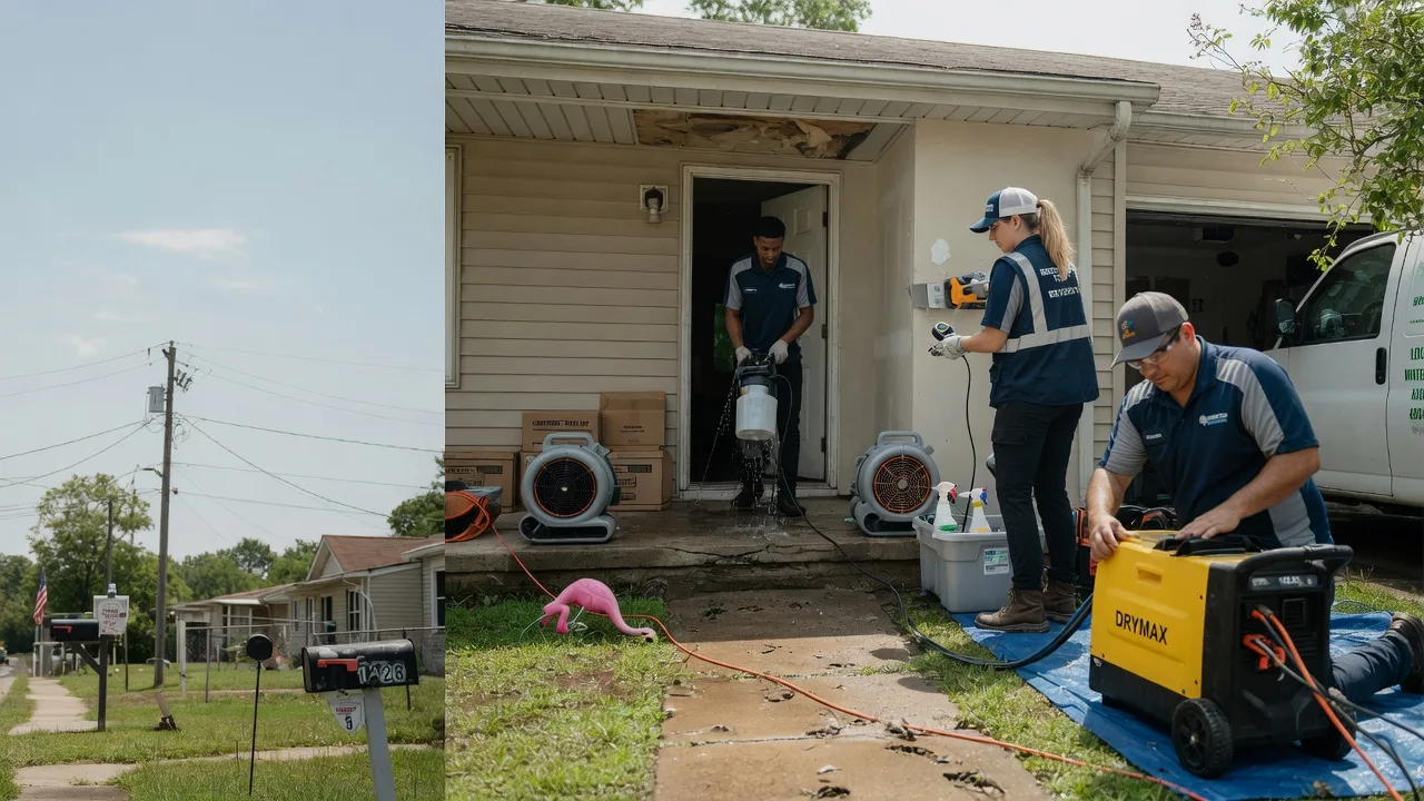 Storm Damage Water Removal in Van Alstyne, TX near me